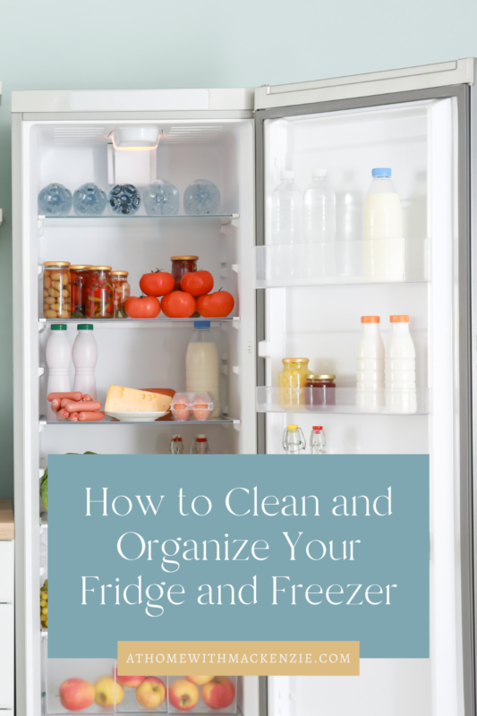 How to Clean and Organize Your Fridge and Freezer